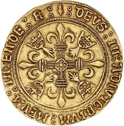 LOUIS XII (1498-1514)
Golden shield with...
