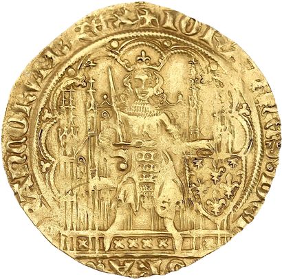 JOHN II, the Good (1350-1364)
Gold shield...
