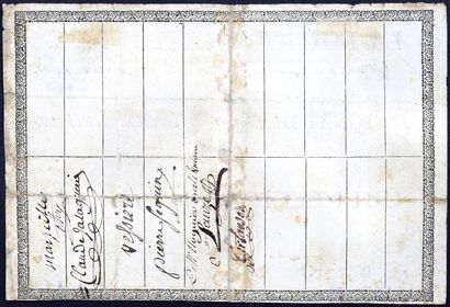 FRANCE, Epoque révolutionnaire 
Bill of exchange...