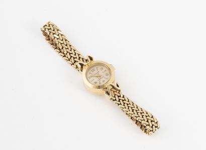 ROYCE
Yellow gold (750) lady's bracelet watch...