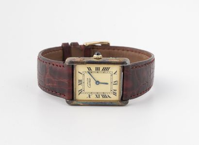 CARTIER, Must
Watch bracelet. 
Rectangular...
