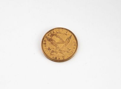 ETATS UNIS
A 10 dollar gold Liberty coin.
1882,...