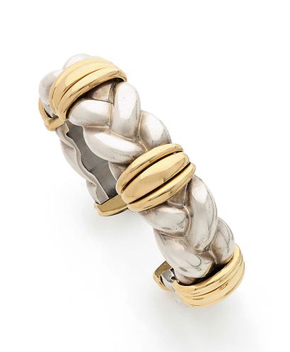 O.J. PERRIN
Bracelet with open steel blade...
