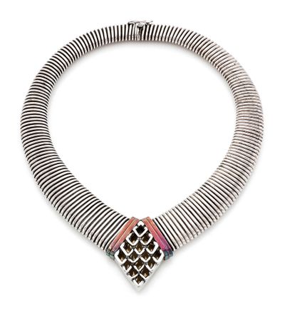 Ilias LALAOUNIS
Silver (925) torque necklace...