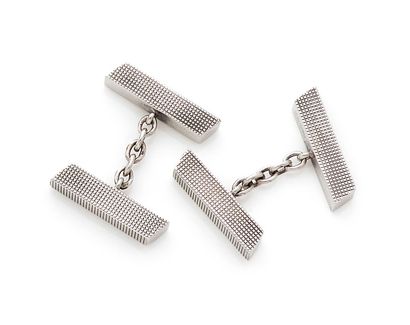 HERMES Paris
Pair of silver (925) cufflinks...