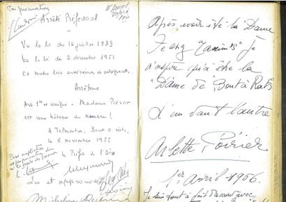 Guestbook of the 