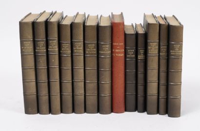 André GIDE
Lot de 13 livre comprenant :
-...