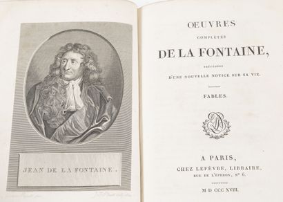 LA FONTAINE
OEuvres Complètes.
Précédées...