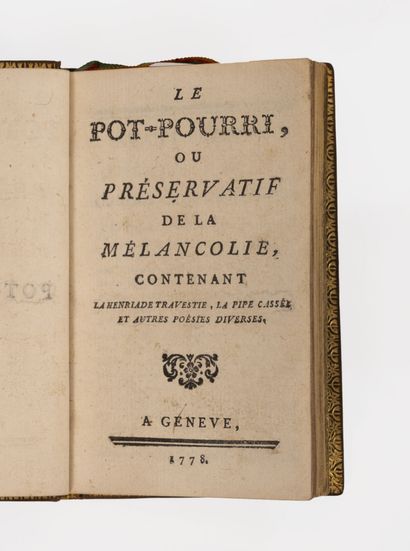 Le Pot-Pourri, ou Préservatif de la mélancolie...
