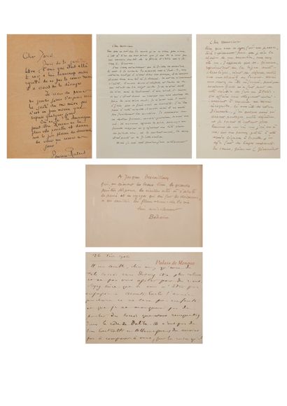 SAINT-SAENS, Camille
Autograph letter signed...