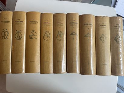 Lot de 9 livres comprenant : 
- Les Philosophes...