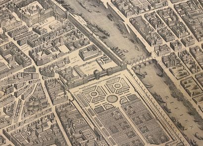 D'après TURGOT
Map of Paris called 