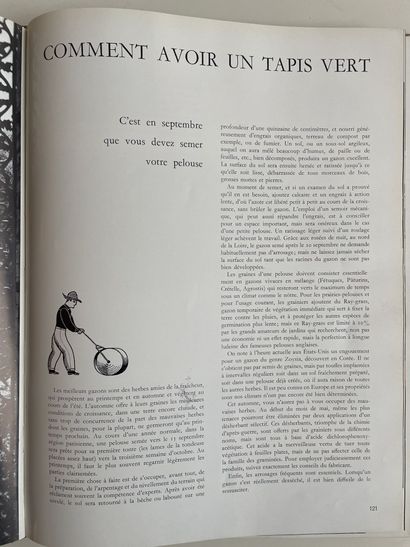 Deux livres :
- H. QUEFFELEC
Paris des jardins.
Photographies...