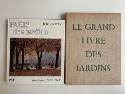 Deux livres :
- H. QUEFFELEC
Paris des jardins.
Photographies...