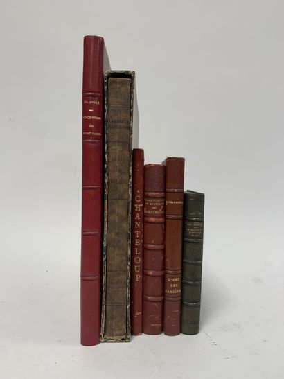 Édouard ANDRE et divers
6 livres sur l'horticulture...