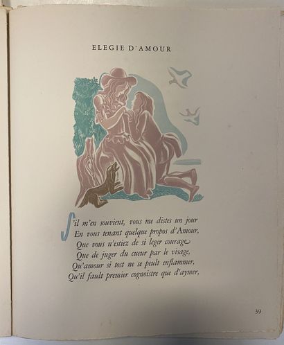 Joachim du BELLAY
Divers Jeux Rustiques.
Gravures...