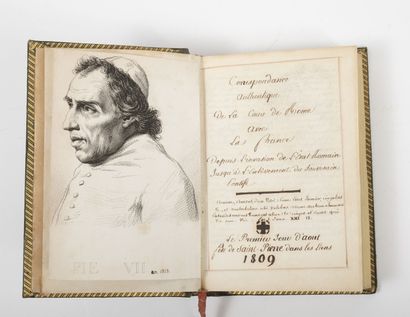 Authentic correspondence of the court of...