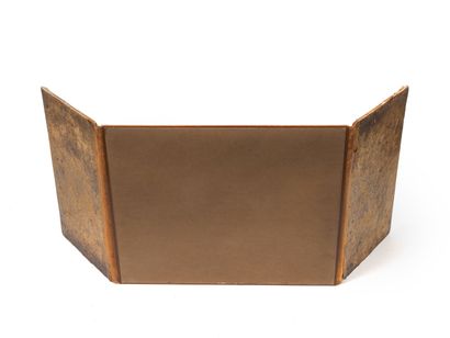 Desk blotters in havana or brown speckled...