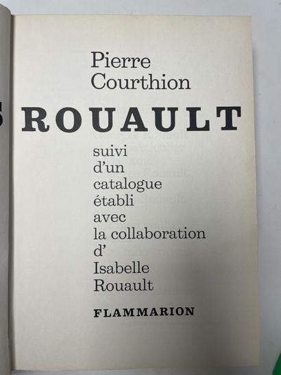 P. COURTHION
Georges Rouault.
Suivi d'un...
