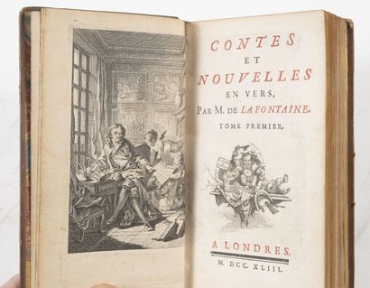 LA FONTAINE
Contes et nouvelles en vers.
Londres,...