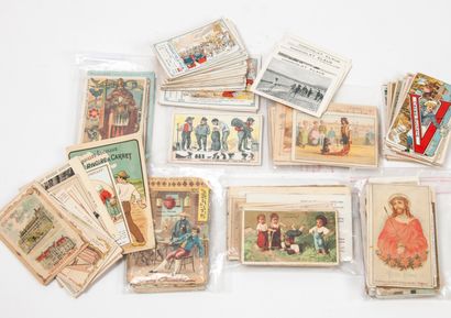 Cartes de différents chocolats et divers...