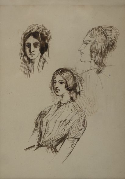 Prosper MÉRIMÉE (1803-1870)
Original drawing...