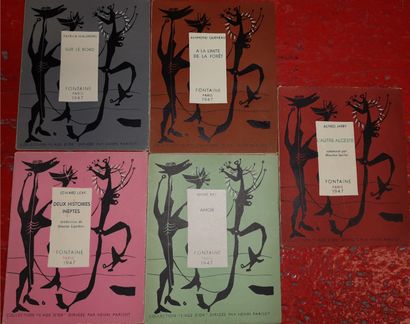 Cinq fascicules : 
- Edward LEAR, Deux histoires...