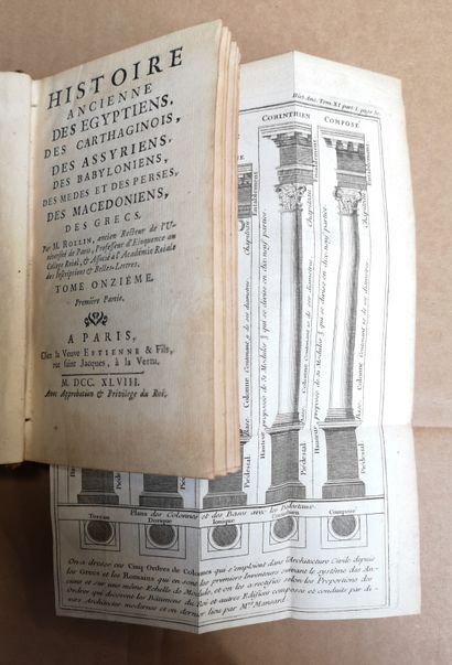 M. ROLLIN
Histoire ancienne des égyptiens,...