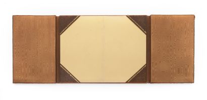 Desk blotters in havana or brown speckled...