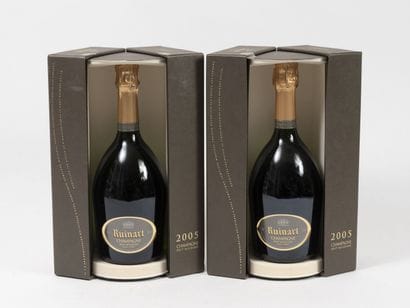 RUINART
2 bottles, 2005.
Vintage Brut.
B...