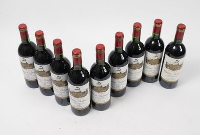 CHÂTEAU BELGRAVE
9 bottles, 1978.
Haut-Médoc.
High...
