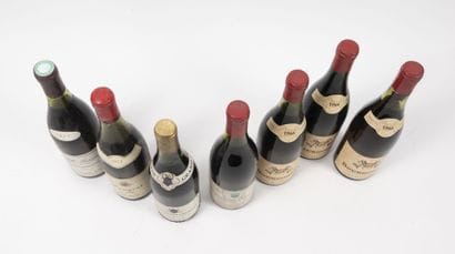 BOURGOGNE
3 bottles, 1966.
Boutet - Caudroy.
Slightly...