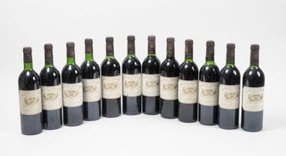 CHÂTEAU MARGAUX
12 bottles, 1980.
GCC1 Margaux.
High...