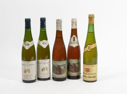 ALSACE
Domaines Schlumberger, 2 bottles 1989.
Gewurztraminer.
Rubbing...