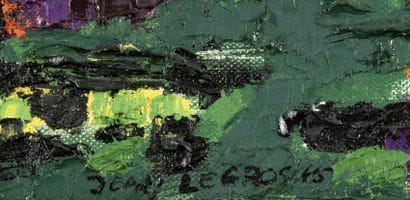 Jean LEGROS (1917-1981)
Untitled, 1965.
Oil...