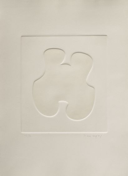 Jean LEGROS (1917-1981)
Untitled, relief.
Print...