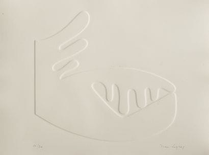 Jean LEGROS (1917-1981)
Untitled, relief.
Print...
