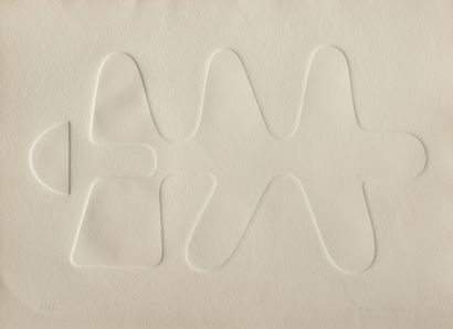 Jean LEGROS (1917-1981)
Untitled, relief.
Print...