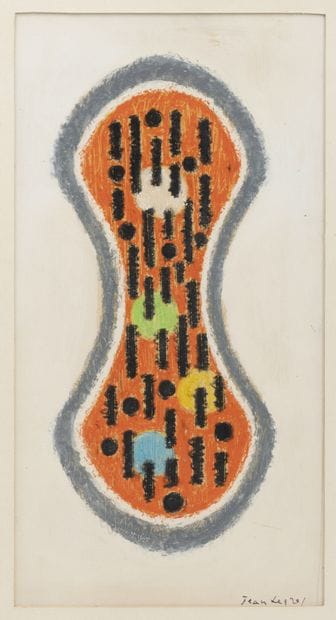 Jean LEGROS (1917-1981)
Untitled, circa 1960.
Mixed...