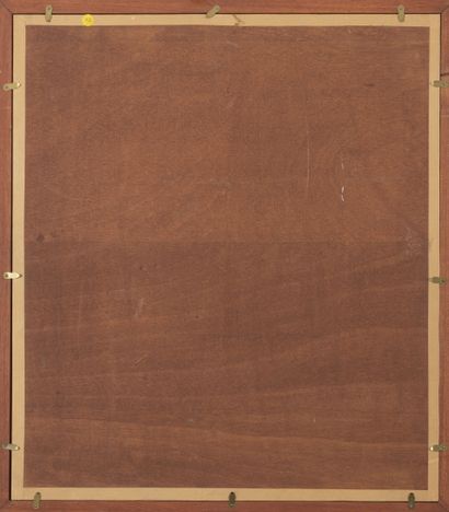 Jean LEGROS (1917-1981)
Untitled, circa 1960.
Oil...