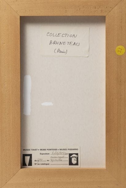 Jean LEGROS (1917-1981)
Untitled, 1976.
Acrylic...