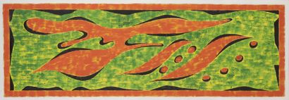 Jean LEGROS (1917-1981)
Untitled, 1965.
Oil...