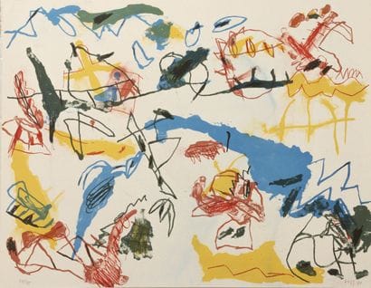 Jan VOSS (1936)
Untitled, 1981.
Serigraphy...