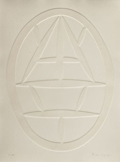 Jean LEGROS (1917-1981)
Untitled, relief.
Print...