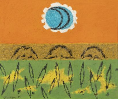 Jean LEGROS (1917-1981)
Untitled, 1963.
Mixed...
