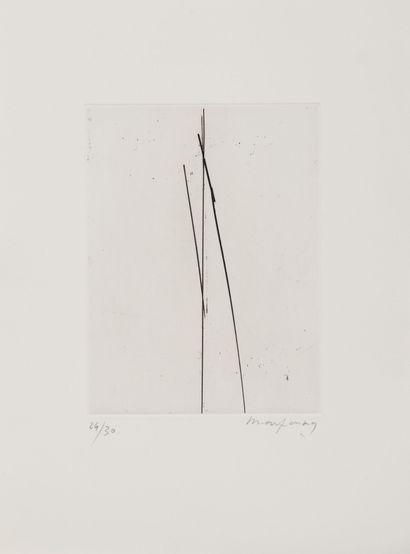 André MARFAING (1925-1987)
Untitled.
Etching...