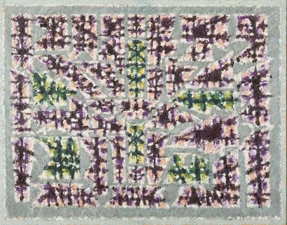 Jean LEGROS (1917-1981)
Untitled, circa 1960.
Oil...