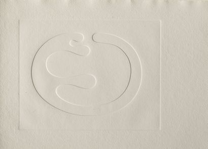 Jean LEGROS (1917-1981)
Untitled, relief.
Print...