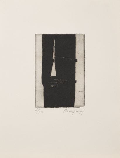 André MARFAING (1925-1987)
Untitled, 1975.
Etching...