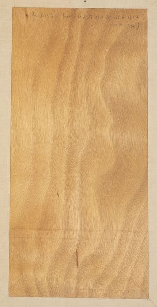 Jean LEGROS (1917-1981)
Untitled, 1957.
Gouache...